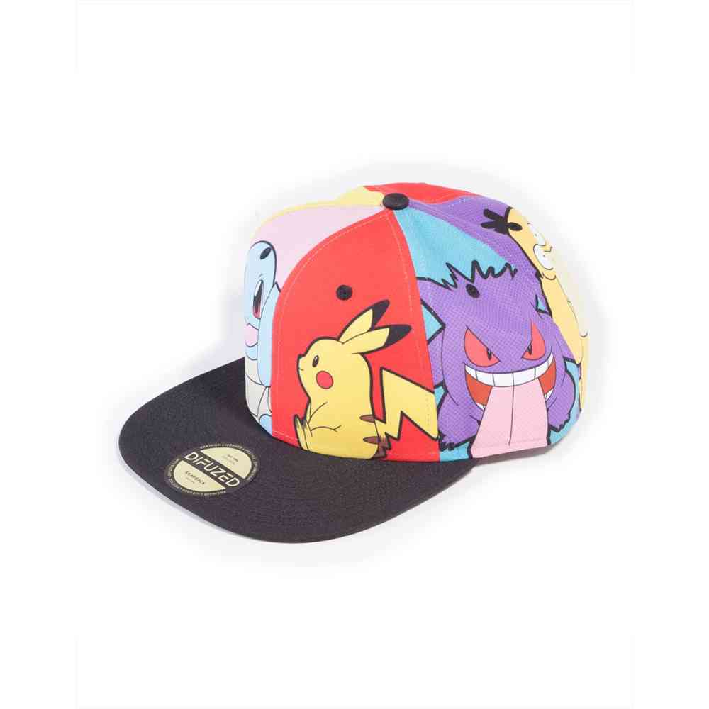 Pokémon - Multi Pop Art Hysteresenkappe - Mehrfarben
